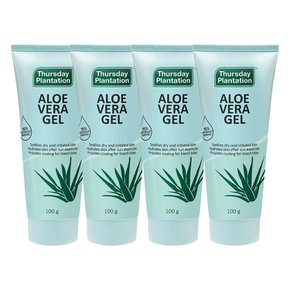 Thursday Plantation 알로에 젤 튜브형 100g 4팩 ALOE VERA