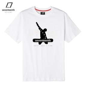 [SEVENTEENTH] BOARDER LOGO TEE - WHITE