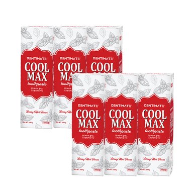 크리오 쿨맥스 스트롱민트향치약 100g 6입