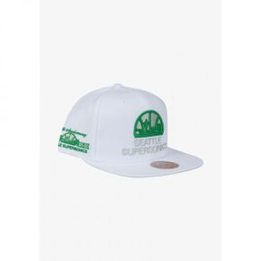 4361789 Mitchell  Ness SEATTLE SUPERSONIC - Cap white