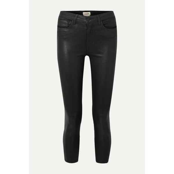라장스 Margot Cropped High-rise Skinny Jeans 블랙 17428787259095180