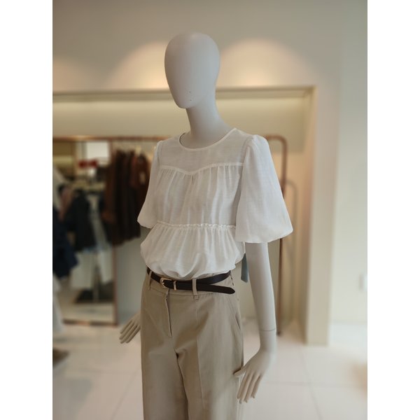 [여주점] 씨씨콜렉트 볼륨소매밴딩블라우스 E262msc130