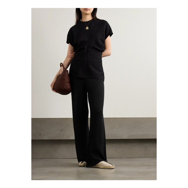 오픈 니트 와이드 팬츠 1647597339494959