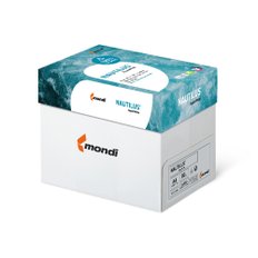 몬디 IQ Nautilus Superwhite 복사용지 A4용지 80g 2500매 지속가능 탄소중립