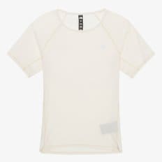 [노스페이스 공식] NT7UR39B 여성 선라이저 반팔 티셔츠_OFF WHITE