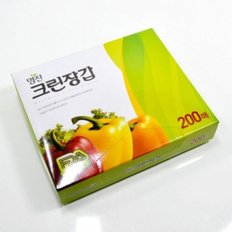 크린장갑 200P 주방장갑 비닐장갑 조리장갑 음식장갑