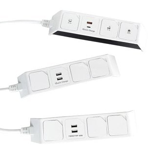 네모탭 일반 3구 3M USB 멀티탭 고속충전 멀티 돼지 콘센트 전기연장선 전기코드선