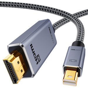 코드웨이 Mini DP to HDMI 2.0 케이블 2m