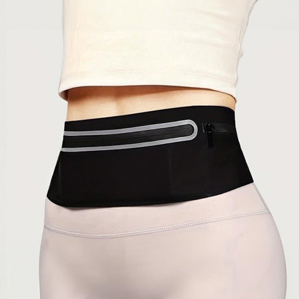 [옷자락] 남녀공용 조깅 스포츠 운동 간편수납 힙색 벨트