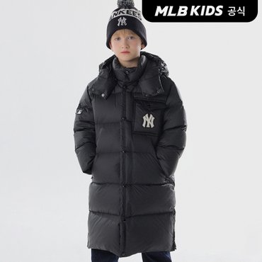 MLB키즈 (공식)24FW 바시티 스포츠 롱다운 NY (Black) 7ADJV0346-50BKS