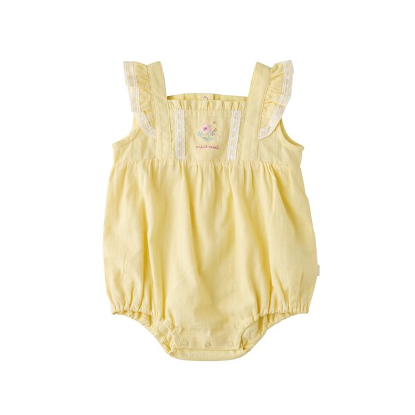 [여주점] [오프라벨 여주점] 밍크뮤 (YE) 로맨틱플라워자수SET바디슈트 (35313-604-07)