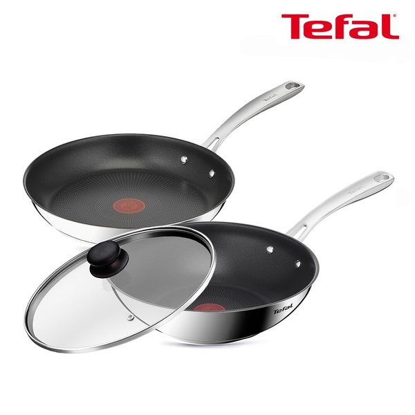 인덕션 퍼펙트 레지스트 3종(팬28+웍28+유리뚜껑28)