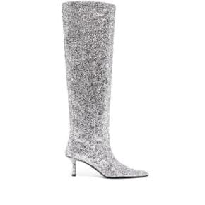 24 FW 알렉산더왕 Viola 60mm glitter long boots 30123B011046 TP429646782