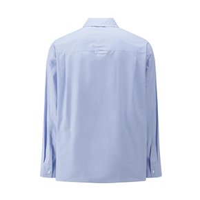 남성 오버사이즈 자수포인트 셔츠 L BLUE