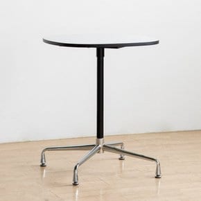 비쥬 원형 카페 테이블 블랙엣지 2인용 식탁테이블