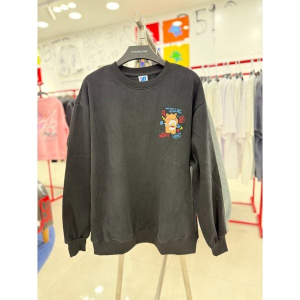 [여주점] 아기카피바라 오버핏 맨투맨 JGZZ22B27