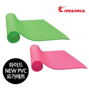 아쿠아봉봉 아이워너 와이드 PVC 요가매트 6mm