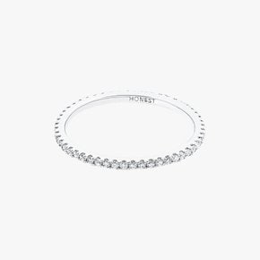 14K 랩다이아 1.1mm 풀이터니티반지