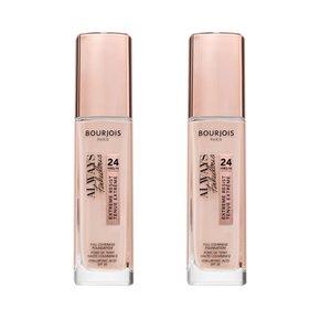 부르조아 올웨이즈 패블러스 롱래스팅 파운데이션 SPF 20 2팩 shade 300 Rose Sand 30 ml