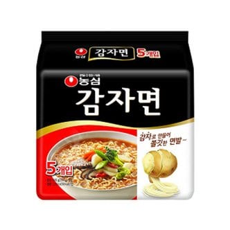  농심 감자면 117g 멀티5입 x8개