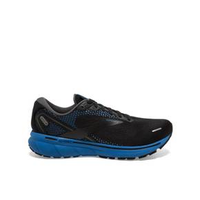 3996772 Brooks Mens Ghost 14 Road-Running Shoes In Black/blackened Pearl/blue