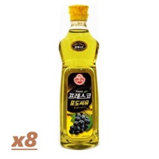 오뚜기 포도씨유 900ml x 8개 /