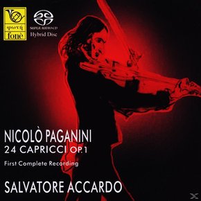 NICOLO PAGANINI - 24 CAPRICCI OP.1/ SALVATORE ACCARDO SACD HYBRID