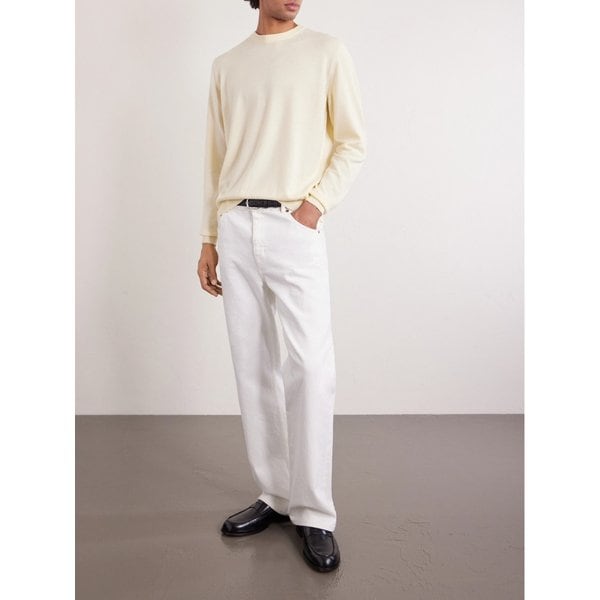 슬림핏 베이비 캐시미어 스웨터 46376663162994039