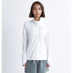 릴렉스핏 집업 래쉬가드 화이트 (RE21RZ199WHT)