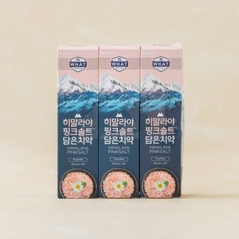 엘지생활건강 히말라야 핑크솔트 담은치약 100gX3 플로럴