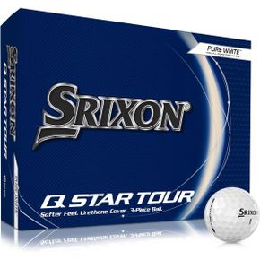 영국 스릭슨 골프공 Srixon QStar Tour 5 2024 Dozen Golf Balls Soft Feel Spin Performance an