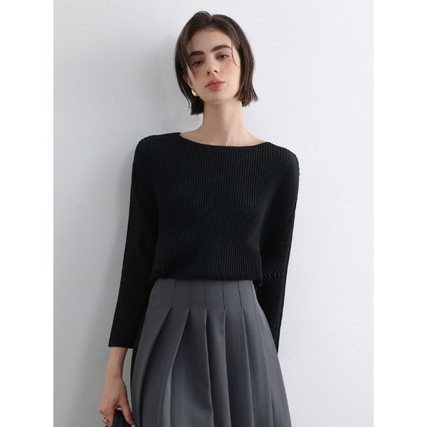 린디 레이 플리츠 탑_2colors