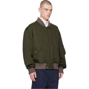 카키 베르나르도 보머 재킷 33040004-W006Q-PI M402 MILITARY GREEN