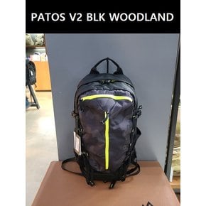 백팩 PATOS V2 BLK WOODLAND 19J29014