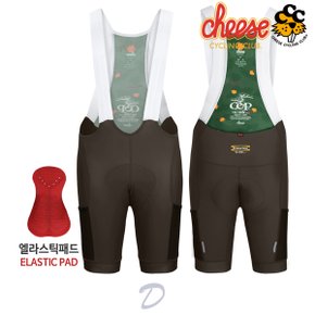 프로텍션 카고 빕숏 브라운 Elastic Pad