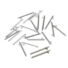 실버 1.5mm 1개입 손목 시계 퀵 릴리즈 스프링바 사계줄 밴드 고정 연결핀 부품 러그핀 교체핀 수리용