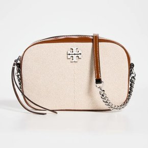 .Tory Burch McGraw Canvas ColorBlock Camera Bag 147579 토리버치 맥그로우 캔버스 카메라백