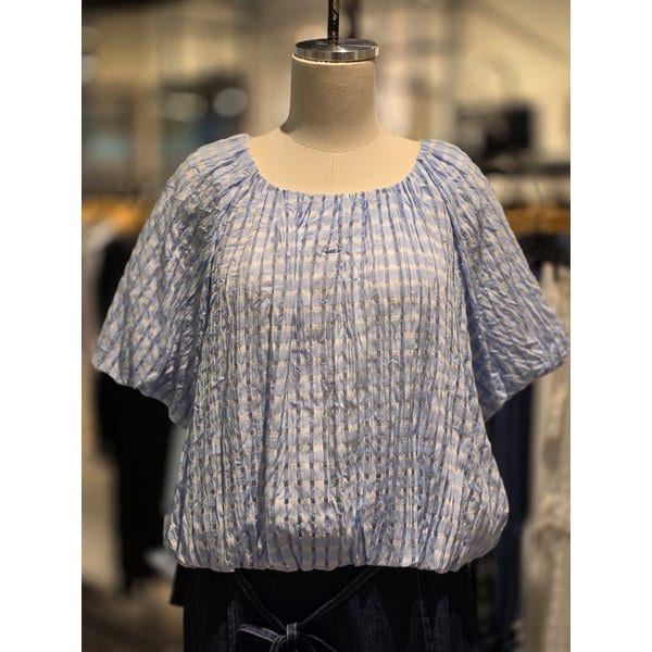 [파주점] 랩 퍼프 반팔 볼륨블라우스 AR2WB461