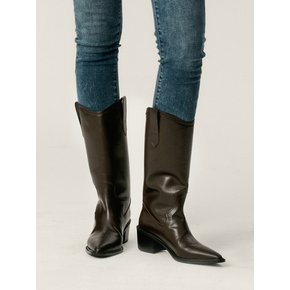 Western Long Boots LC283_5cm/ 2color