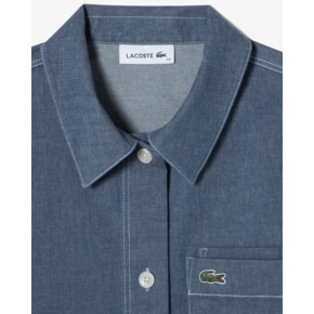 (여성) 25SS 아우터형 반팔 셔츠 CF097E-55G RNE(진청)