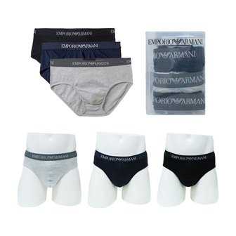 엠포리오아르마니 남성 속옷 팬티 브리프 3PACK CC722 94235