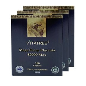 비타트리 Vitatree 메가 양태반 80000 Max 180정 3개