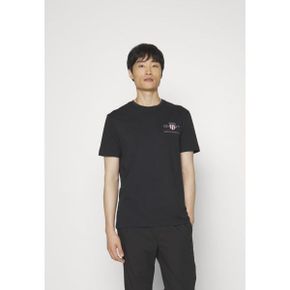 4016594 GANT ARCHIVE SHIELD - Basic T-shirt black