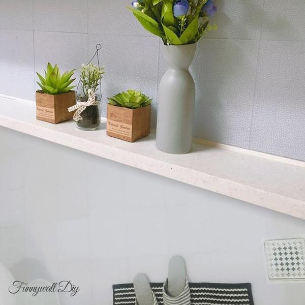 [퍼니월] 양면테이프실리콘 시공 방탄 욕실 벽 바닥 현관(1)