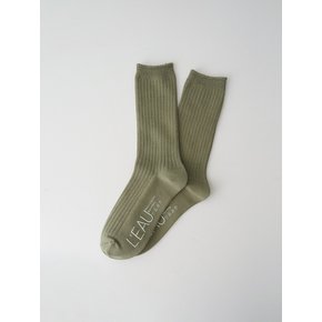 Leau basic socks_khaki