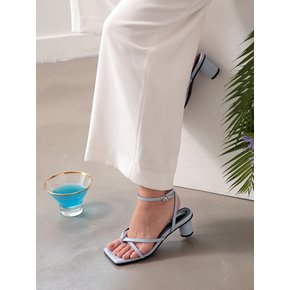 V line strap sandals  MD20SS1062 Sky Blue