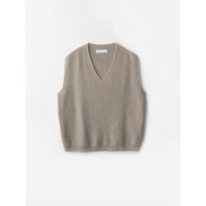 Cashmere Vest (Beige)