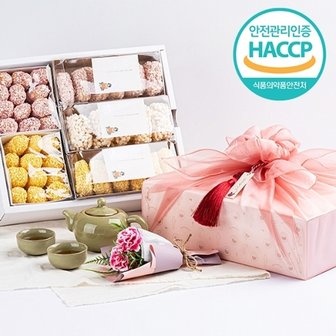  [웰굿]HACCP 강릉 명품 수제전통한과 카네이션 선물세트(600g)