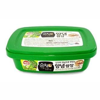 제이큐 양념쌈장 170g 쌈사먹는장 쌈밥 장류 맛좋은 고기소스 X ( 3매입 )