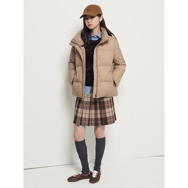 하이넥 쇼트 다운  아이보리 (BF5X38P020)